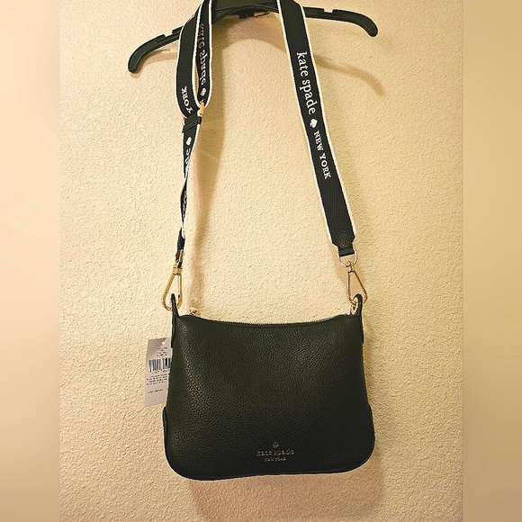 NWT RARE KATE SPADE BAG CROSSBODY LOGO STRAP - Picture 3 of 13